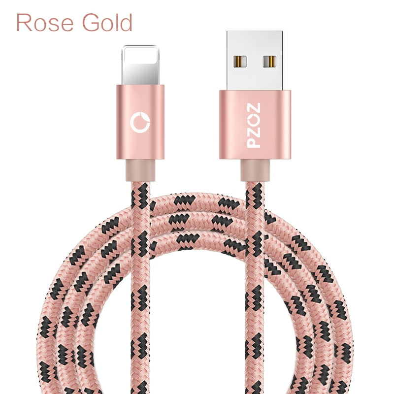 PZOZ usb cable for iphone cable Xs max Xr X 8 7 6 plus 6s 5 s plus ipad mini fast charging cables mobile phone charger cord data - Amzon World