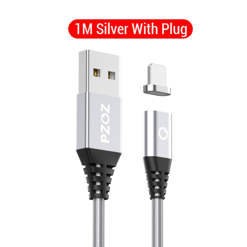 PZOZ Magnetic Cable Micro usb Type C Fast Charging Adapter Phone Microusb Type-C Magnet Charger usb c For iphone Samsung xiaomi - Amzon World