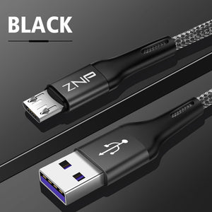 ZNP 1m 2m Micro USB Cable Fast Charging For Xiaomi Redmi Note 5 Pro Android Mobile Phone Data Cable for Samsung S7 Micro Charger - Amzon World