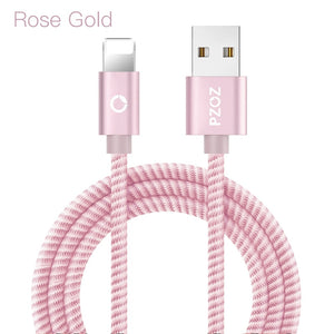 PZOZ usb cable for iphone cable Xs max Xr X 8 7 6 plus 6s 5 s plus ipad mini fast charging cables mobile phone charger cord data - Amzon World