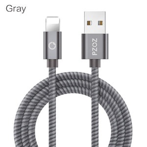 PZOZ usb cable for iphone cable Xs max Xr X 8 7 6 plus 6s 5 s plus ipad mini fast charging cables mobile phone charger cord data - Amzon World
