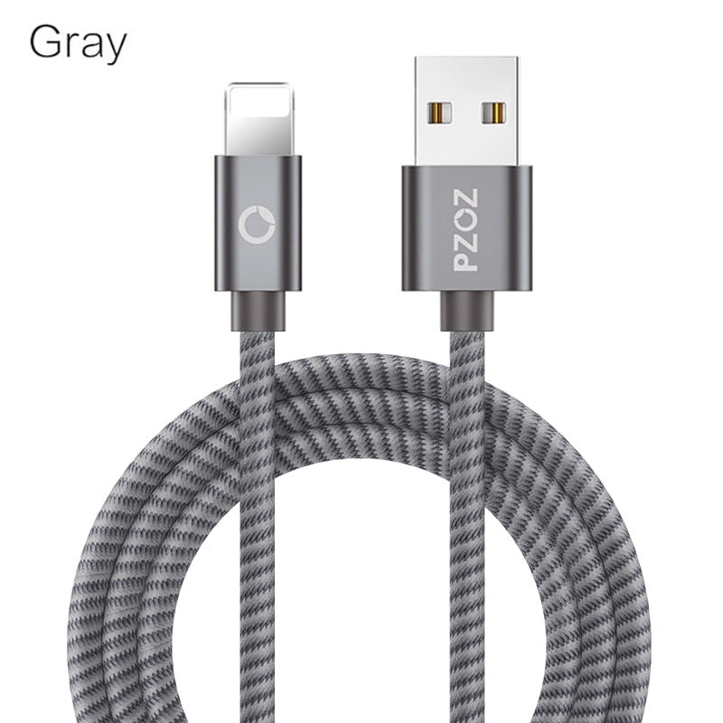PZOZ usb cable for iphone cable Xs max Xr X 8 7 6 plus 6s 5 s plus ipad mini fast charging cables mobile phone charger cord data - Amzon World