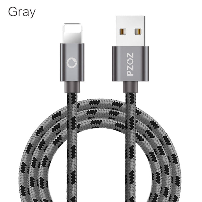 PZOZ usb cable for iphone cable Xs max Xr X 8 7 6 plus 6s 5 s plus ipad mini fast charging cables mobile phone charger cord data - Amzon World