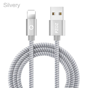 PZOZ usb cable for iphone cable Xs max Xr X 8 7 6 plus 6s 5 s plus ipad mini fast charging cables mobile phone charger cord data - Amzon World