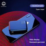 20000mAh Mini Power Bank Tpye-C Mirco USB Intput Quick Charge Side Display Portable Charger Dual USB Fast Output Powerbank - Amzon World
