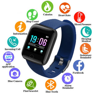 2019 Digital watches Mens or women Smart Watch Blood Pressure Waterproof Heart Rate Monitor Fitness Tracker Sport  fitness watch - Amzon World