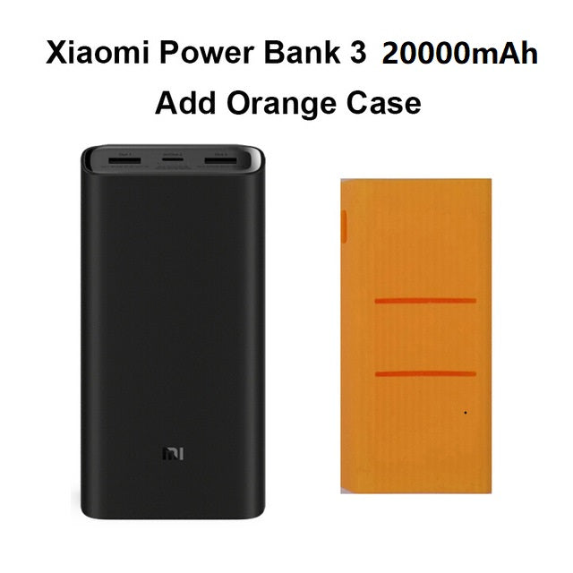 2019 NEW Xiaomi Power Bank 3 20000mAh Mi Powerbank USB-C 45W Portable Charger Dual USB Powerbank for Laptop Smartphone PLM07ZM - Amzon World