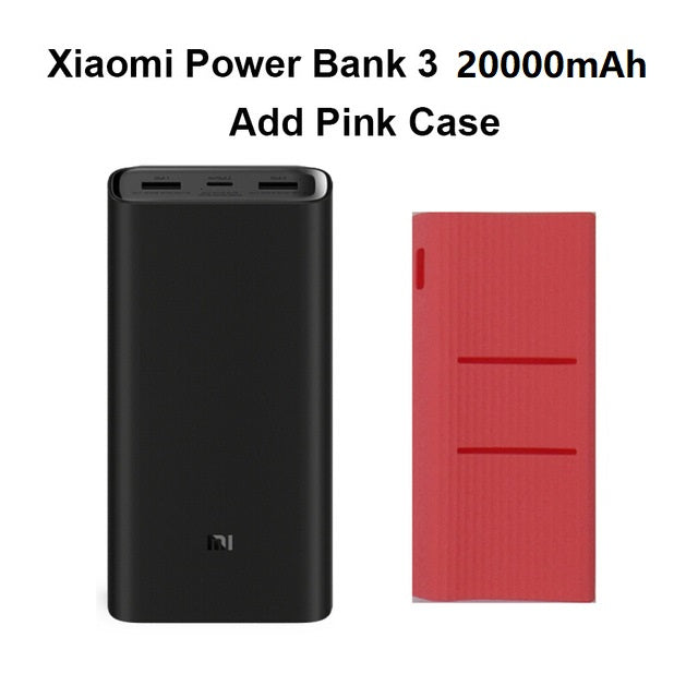 2019 NEW Xiaomi Power Bank 3 20000mAh Mi Powerbank USB-C 45W Portable Charger Dual USB Powerbank for Laptop Smartphone PLM07ZM - Amzon World