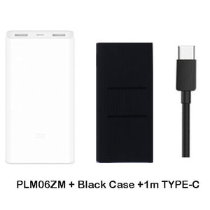 2019 NEW Xiaomi mi Power Bank 20000mAh 3 USB-C 45W Three Ports Output PD Quick Charger Powerbank Xiaomi 2C External Battery Pack - Amzon World