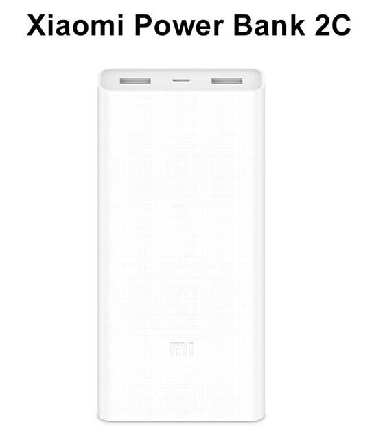 2019 NEW Xiaomi mi Power Bank 20000mAh 3 USB-C 45W Three Ports Output PD Quick Charger Powerbank Xiaomi 2C External Battery Pack - Amzon World