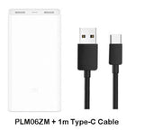 2019 NEW Xiaomi mi Power Bank 20000mAh 3 USB-C 45W Three Ports Output PD Quick Charger Powerbank Xiaomi 2C External Battery Pack - Amzon World