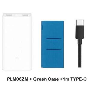 2019 NEW Xiaomi mi Power Bank 20000mAh 3 USB-C 45W Three Ports Output PD Quick Charger Powerbank Xiaomi 2C External Battery Pack - Amzon World