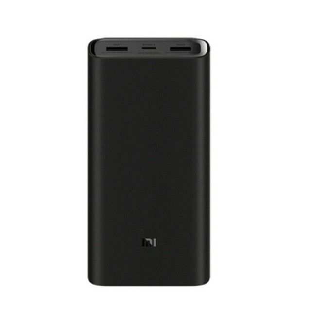 2019 NEW Xiaomi mi Power Bank 20000mAh 3 USB-C 45W Three Ports Output PD Quick Charger Powerbank Xiaomi 2C External Battery Pack - Amzon World