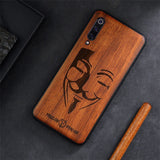 2019 New For Xiaomi Mi 9 Case Slim Wood Back Cover TPU Bumper Case On Xiaomi Mi 9 Xiomi Mi9 SE Phone Cases - Amzon World