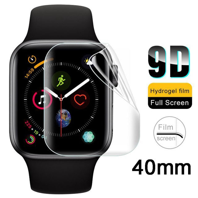 2Pcs Soft Hydrogel Full Screen Protector Film For Apple Watch 38mm 42mm 40mm 44mm Tempered Film For iwatch 4/3/2/1 Not Glass - Amzon World
