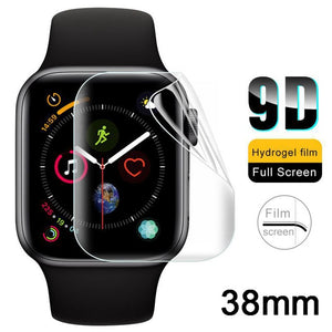 2Pcs Soft Hydrogel Full Screen Protector Film For Apple Watch 38mm 42mm 40mm 44mm Tempered Film For iwatch 4/3/2/1 Not Glass - Amzon World