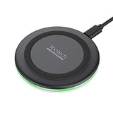 Yootech Wireless Charger Qi-Certified 10W Max Fast Wireless Charging Compatible with iPhone 11/11 Pro/11 Pro Max/XS MAX/XR/XS/8Plus, Galaxy Note 10/Note 10 Plus/S10/S10 Plus/S10E(No AC Adapter) - Amzon World