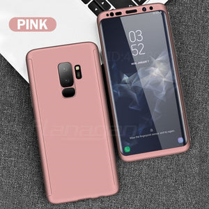 360 Degree Shockproof Phone Case For Samsung Galaxy S10 S9 S8 Plus Note 8 9 S7 Cover Shell For Samsung S10E S7 Edge S10 Cases - Amzon World