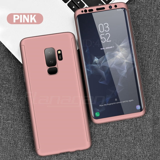 360 Degree Shockproof Phone Case For Samsung Galaxy S10 S9 S8 Plus Note 8 9 S7 Cover Shell For Samsung S10E S7 Edge S10 Cases - Amzon World