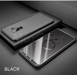 360 Full Protection Case For Samsung Galaxy series Glass Cover - Amzon World
