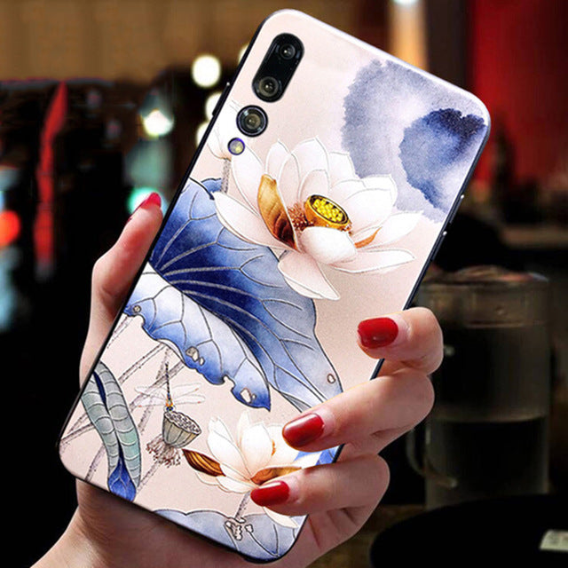 3D Relief Emboss TPU Flower Cover For Xiaomi Mi 8 9 A1 A2 Lite 6X F1 Redmi S2 K20 5 Plus 7 4A 6A Note 7 6 3 4X 5A Pro Case Coque - Amzon World