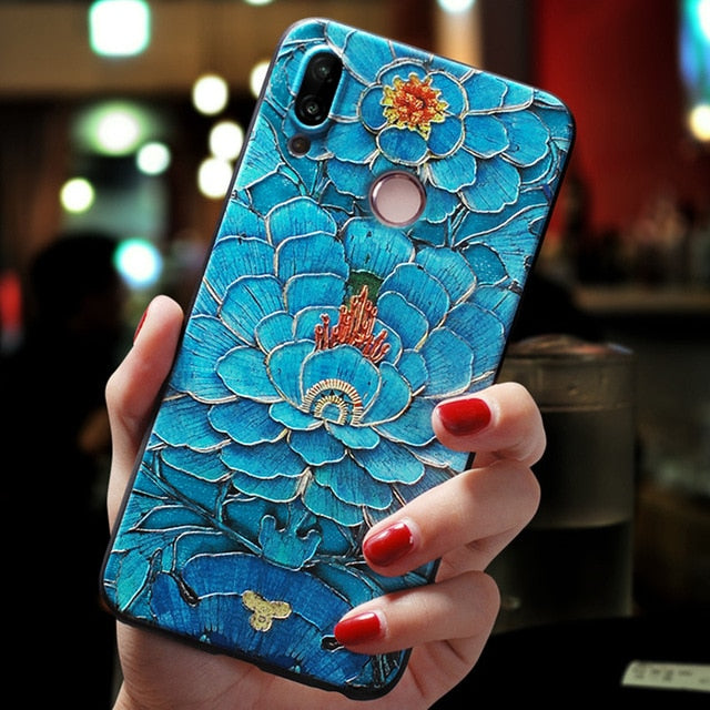 3D Relief Emboss TPU Flower Cover For Xiaomi Mi 8 9 A1 A2 Lite 6X F1 Redmi S2 K20 5 Plus 7 4A 6A Note 7 6 3 4X 5A Pro Case Coque - Amzon World
