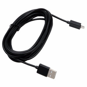 3M Extra Long Micro USB Charger Cable Play Charging Cord Line for Sony Playstation PS4  4 Xbox One Wireless Controller black - Amzon World