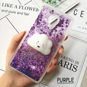 3d Squishy Cat Cases for Meizu M6 Note M5S M3 Note M5 Note MX6 M6S M6 Cover Love Heart Star Glitter Liquid Quicksand Phone Cases - Amzon World