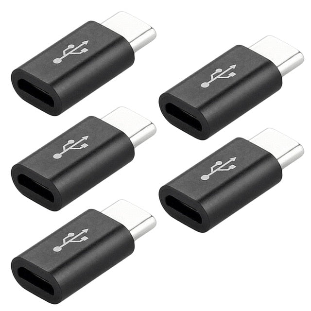 5/1PCS Mobile Phone Adapter Micro USB To USB C Adapter Microusb Connector for Huawei Xiaomi Samsung Galaxy A7 Adapter USB Type C - Amzon World