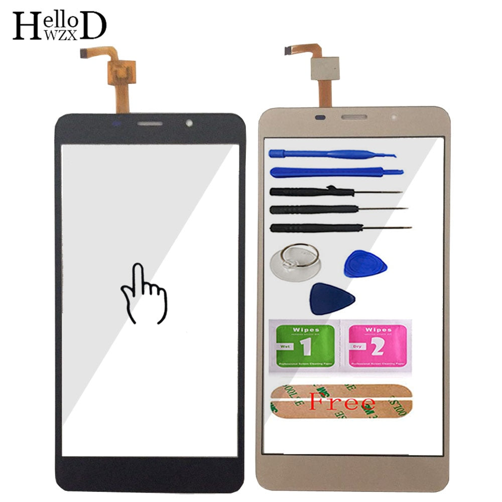 5.7 inch Mobile Phone Touchscreen For Leagoo M8 / M8 Pro Touch Screen Glass Digitizer Panel Lens Sensor Glass Adhesive Gift - Amzon World