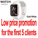 50%off 42mm Smart Watch Series 4 Clock Push Message Bluetooth Connectivity For Android phone IOS apple iPhone 6 7 8 X Smartwatch - Amzon World