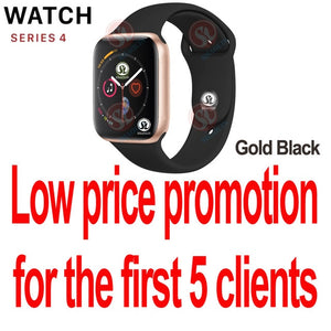 50%off 42mm Smart Watch Series 4 Clock Push Message Bluetooth Connectivity For Android phone IOS apple iPhone 6 7 8 X Smartwatch - Amzon World