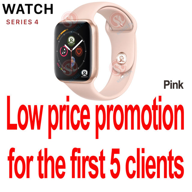 50%off 42mm Smart Watch Series 4 Clock Push Message Bluetooth Connectivity For Android phone IOS apple iPhone 6 7 8 X Smartwatch - Amzon World