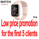 50%off 42mm Smart Watch Series 4 Clock Push Message Bluetooth Connectivity For Android phone IOS apple iPhone 6 7 8 X Smartwatch - Amzon World