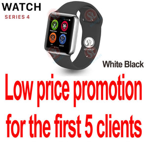 50%off 42mm Smart Watch Series 4 Clock Push Message Bluetooth Connectivity For Android phone IOS apple iPhone 6 7 8 X Smartwatch - Amzon World