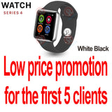 50%off 42mm Smart Watch Series 4 Clock Push Message Bluetooth Connectivity For Android phone IOS apple iPhone 6 7 8 X Smartwatch - Amzon World
