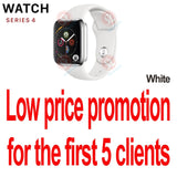50%off 42mm Smart Watch Series 4 Clock Push Message Bluetooth Connectivity For Android phone IOS apple iPhone 6 7 8 X Smartwatch - Amzon World
