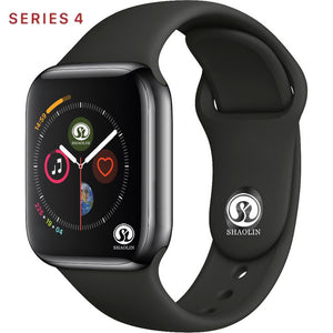 50%off Smart Watch Series 4 SmartWatch case for apple iPhone Android Smart phone heart rate monitor pedometor (Red Button) - Amzon World