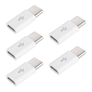 5pcs/lot Micro USB Female to Type C Male Adapter for Xiaomi Mi 8 Redmi Note 7 Huawei P20 Lite Oneplus 6 Samsung S8 Plus S9 - Amzon World