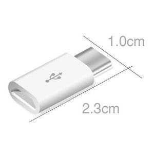 5pcs/lot Micro USB Female to Type C Male Adapter for Xiaomi Mi 8 Redmi Note 7 Huawei P20 Lite Oneplus 6 Samsung S8 Plus S9 - Amzon World