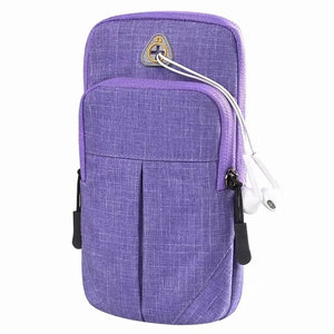 6.0" Universal Mobile Phone Bags Holder Outdoor Sport Arm Pouch Bag For iPhone 6.5" On Hand Sports Running Armband Bag Arm Case - Amzon World