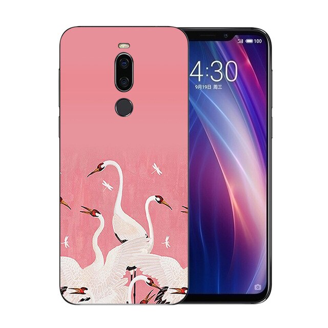 6.2 inch for Meizu X8 Transparent Gel Soft Phone Case for Meizu X8 Shell Ultrathin TPU Horse Pattern Full Protection Back Covers - Amzon World