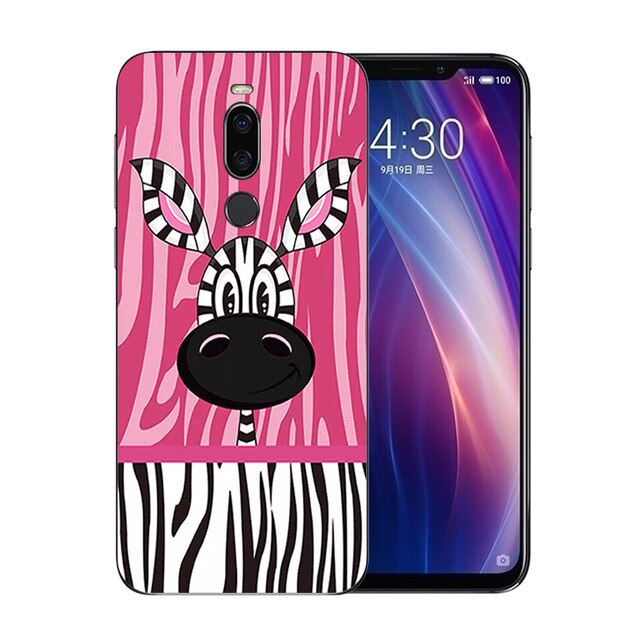 6.2 inch for Meizu X8 Transparent Gel Soft Phone Case for Meizu X8 Shell Ultrathin TPU Horse Pattern Full Protection Back Covers - Amzon World