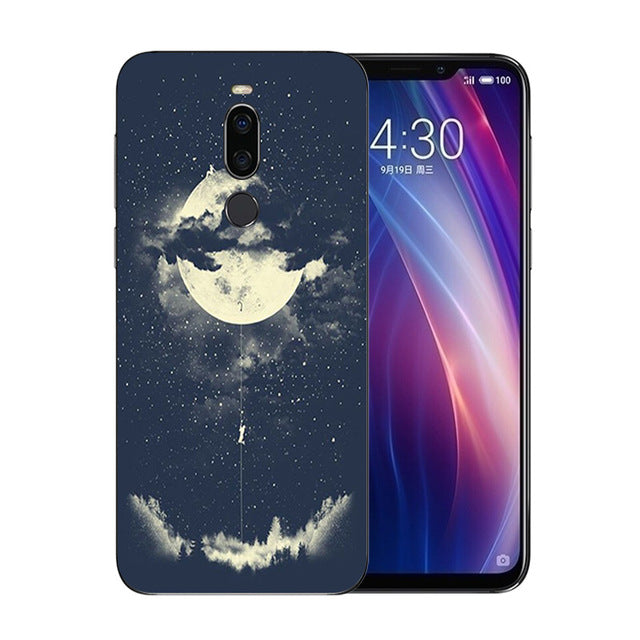 6.2 inch for Meizu X8 Transparent Gel Soft Phone Case for Meizu X8 Shell Ultrathin TPU Horse Pattern Full Protection Back Covers - Amzon World