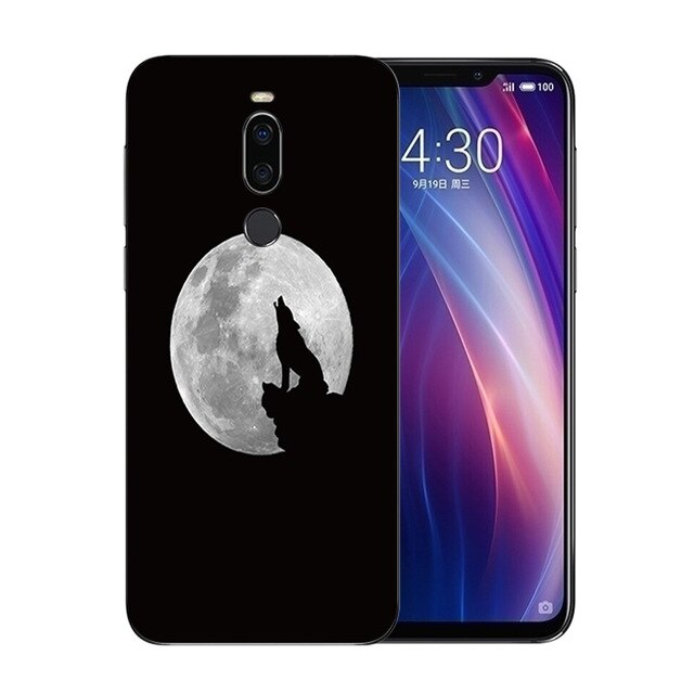 6.2 inch for Meizu X8 Transparent Gel Soft Phone Case for Meizu X8 Shell Ultrathin TPU Horse Pattern Full Protection Back Covers - Amzon World