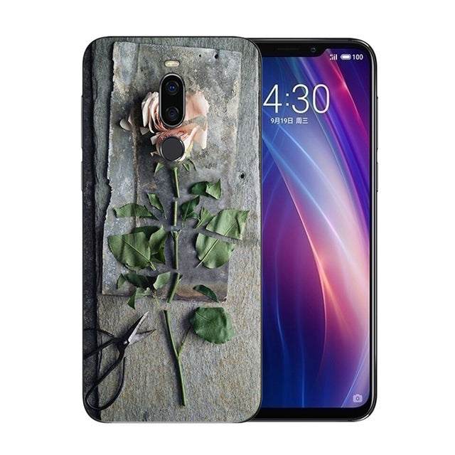 6.2 inch for Meizu X8 Transparent Gel Soft Phone Case for Meizu X8 Shell Ultrathin TPU Horse Pattern Full Protection Back Covers - Amzon World