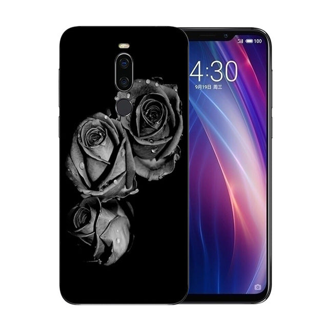 6.2 inch for Meizu X8 Transparent Gel Soft Phone Case for Meizu X8 Shell Ultrathin TPU Horse Pattern Full Protection Back Covers - Amzon World