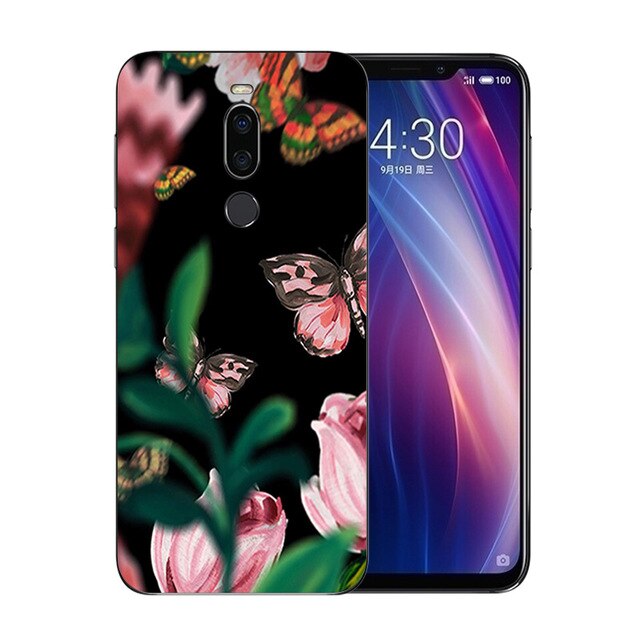6.2 inch for Meizu X8 Transparent Gel Soft Phone Case for Meizu X8 Shell Ultrathin TPU Horse Pattern Full Protection Back Covers - Amzon World