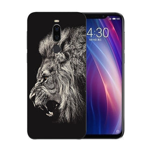 6.2 inch for Meizu X8 Transparent Gel Soft Phone Case for Meizu X8 Shell Ultrathin TPU Horse Pattern Full Protection Back Covers - Amzon World