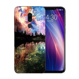 6.2 inch for Meizu X8 Transparent Gel Soft Phone Case for Meizu X8 Shell Ultrathin TPU Horse Pattern Full Protection Back Covers - Amzon World